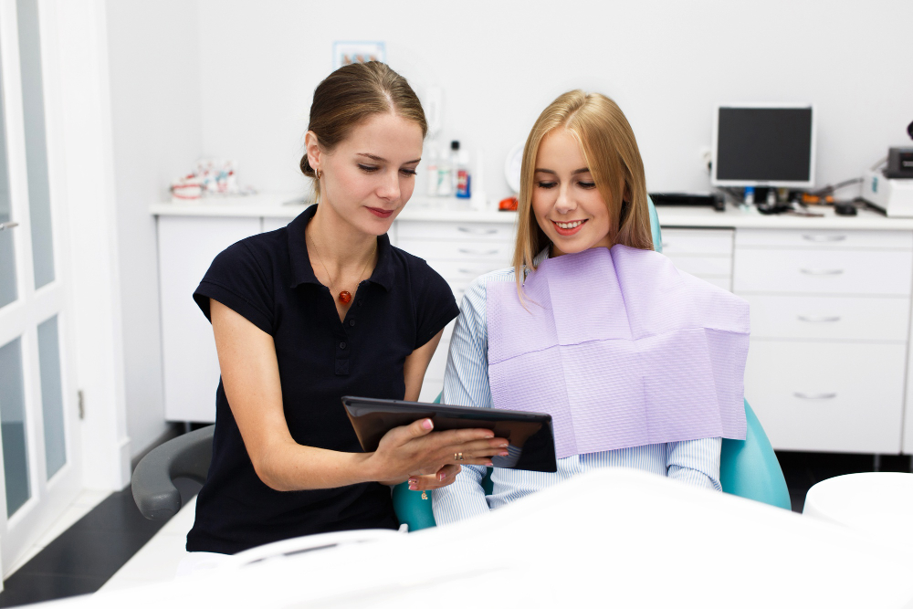 3D imaging used to plan Invisalign&reg; treatment.